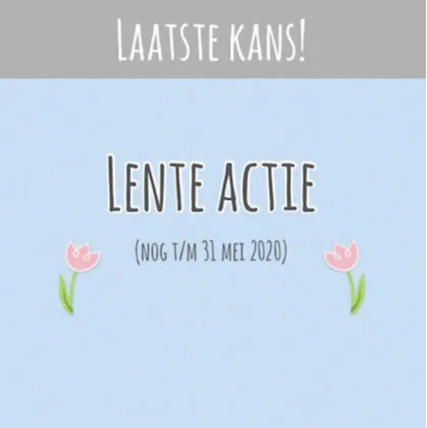 Lente actie
