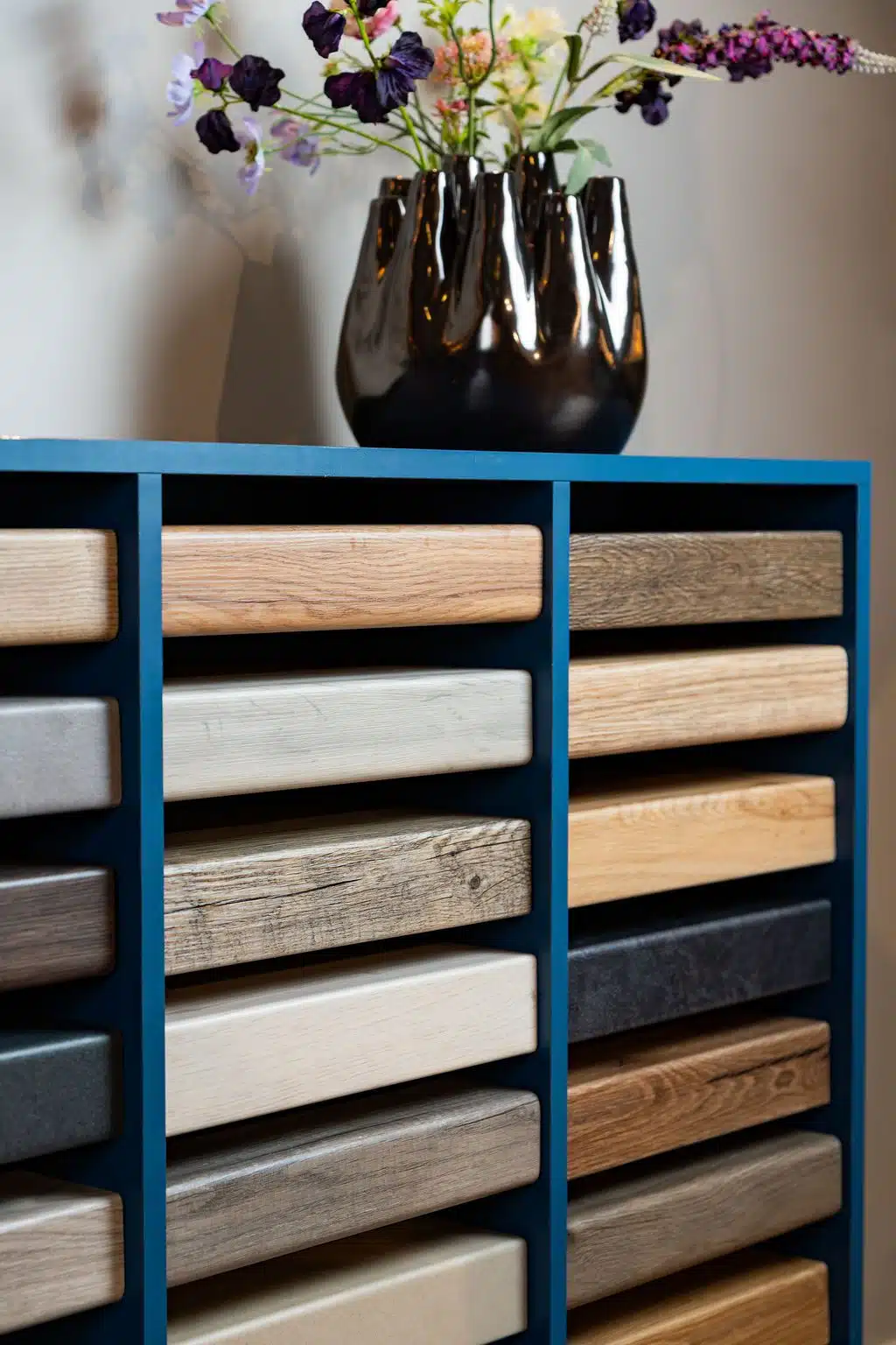 Decors in de showroom
